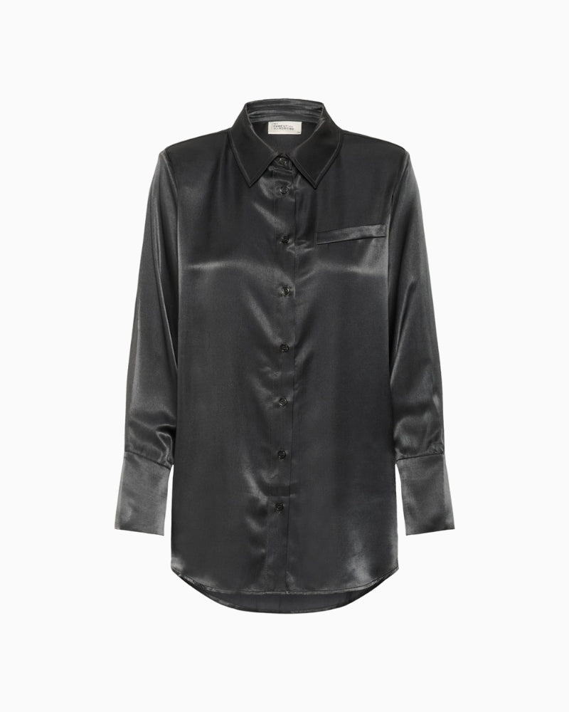 Front view of Estelle shirt in soft eco-viscose blend