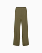 My Essential Wardrobe Hace wide-leg trousers front view – Áines Boutique