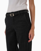 My Essential Wardrobe Lara 115 jeans mid-rise waist detail – Áines Boutique