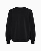 My Essential Wardrobe hip length sweat blouse back view – Áines Boutique