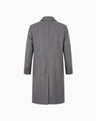 My Essential Wardrobe FrannieMW Coat in Dark Grey back view