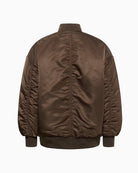 My Essential Wardrobe Helga MW Reversible Bomber Jacket in Bronze back view