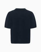 My Essential Wardrobe Jola Pullover in Navy back view