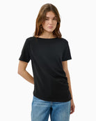 My Essential Wardrobe MWHelle Blouse black front view