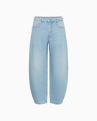 My Essential Wardrobe MWLucy Barrel Jeans light denim barrel leg shape