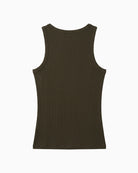 My Essential Wardrobe MWMandy Top in khaki back view