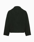 My Essential Wardrobe MW Frannie Maggie Short Jacket in Dark Green back view