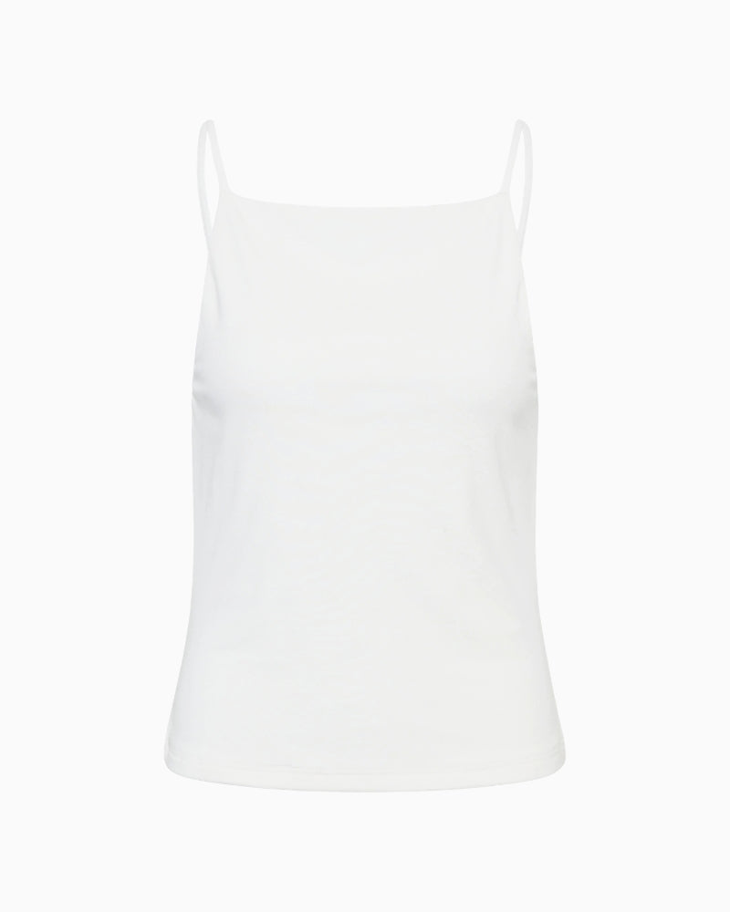 My Essential Wardrobe Nupti top in white fabric detail