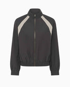 My Essential Wardrobe Tasma Track Jacket dark grey