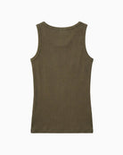 My Essential Wardrobe The Mandy Top olive back view