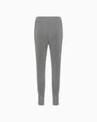 My Essential Wardrobe The Sweat Pant in Grey back fabric detail