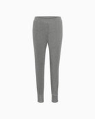 My Essential Wardrobe The Sweat Pant in Grey fabric detail
