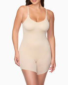Naomi and Nicole Sidekick shaping bodysuit nude front view