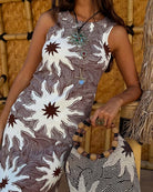 Never Fully Dressed Chocolate Soleil rib tank brown close fit