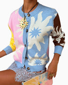 Never Fully Dressed Soleil Hollie cardigan multicolour front view