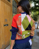 Never Fully Dressed Splice Bonita Jumper in Multi back view
