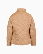 Normann reversible jacket camel pink back view plain side