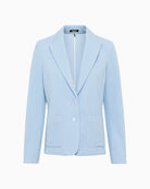 Olsen light blue blazer front view  – Áines Boutique
