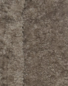 Close-up of smooth taupe polyester fabric