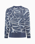 Back view of cotton acrylic pullover by Olsen