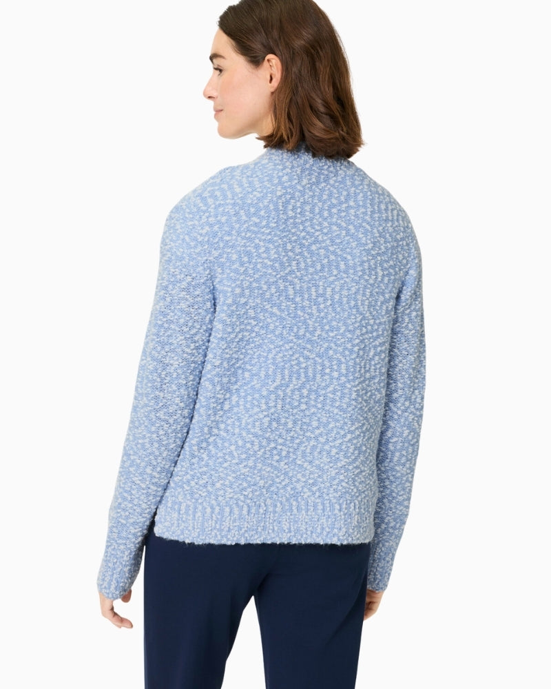 Olsen knit cardigan back view – Áines Boutique