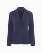 Olsen polyester tailored blazer with lapel neckline
