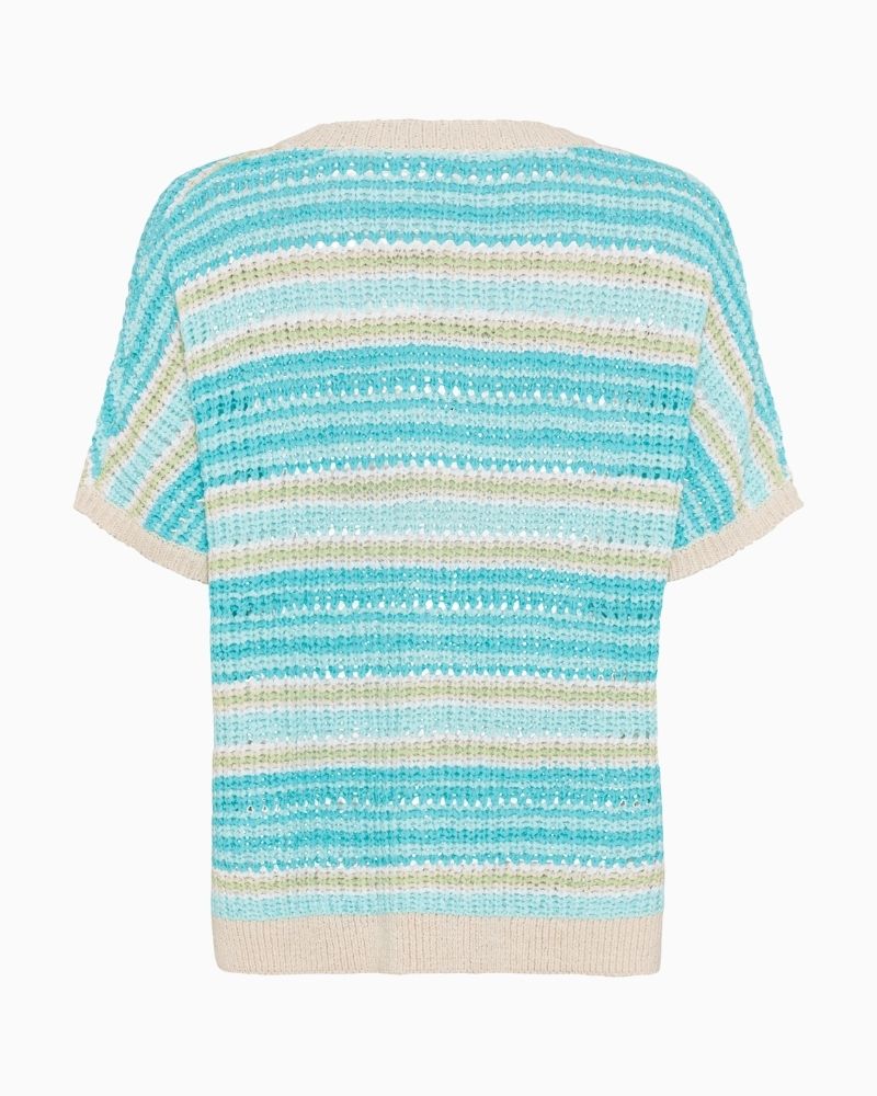 Olsen - Stripe Knit Pullover 