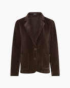 Olsen Corduroy Blazer in brown front view