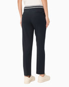 Olsen Crop Trousers in Navy back view