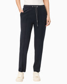 Olsen Crop Trousers in Navy front view
