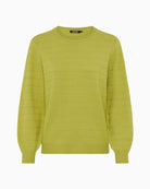 Olsen Henny Pullover in Lime front view