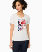 Olsen Mon Chérie T-Shirt off-white front view
