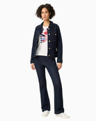 Olsen Mon Chérie T-Shirt styled with dark denim