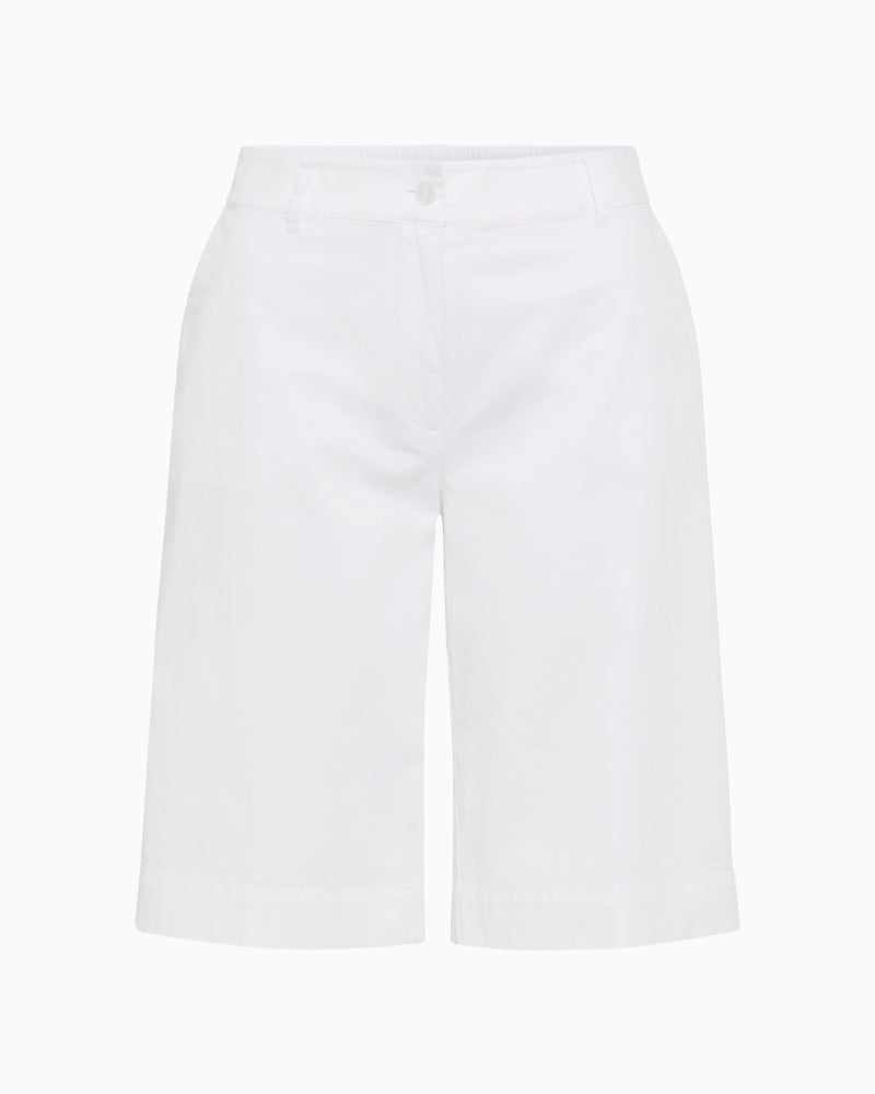 Olsen casual shorts white front view
