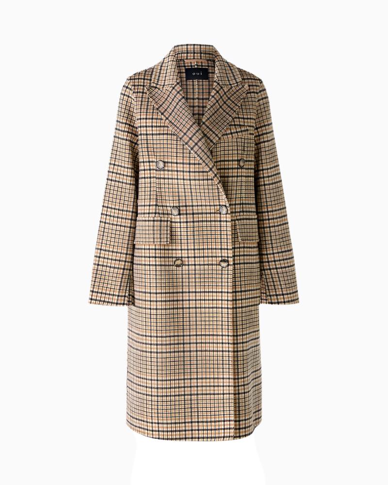 Oui - Check Coat