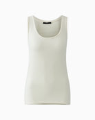 Oui tank top off-white product view on white background – Áines Boutique