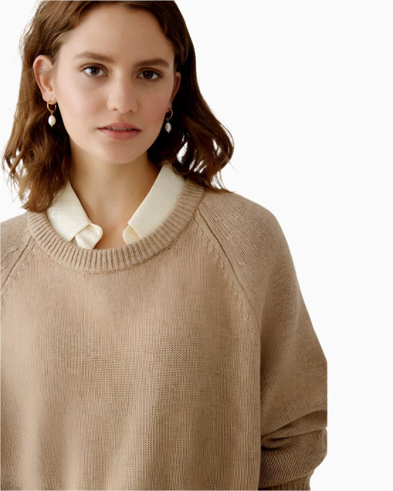 Oui - Crop Jumper 