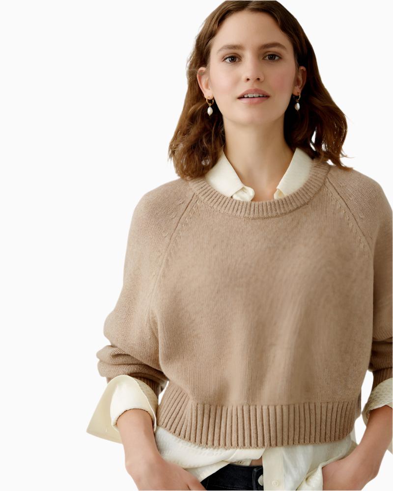 Oui - Crop Jumper 