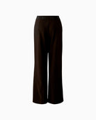 Back view of Oui trousers in technical stretch fabric