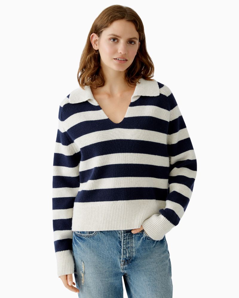 Oui - Jumper With Collar