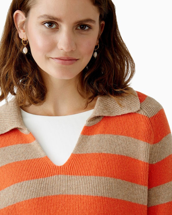 Oui - Jumper With Collar