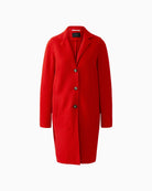 Oui Mayson coat in virgin wool by Manteco, front view