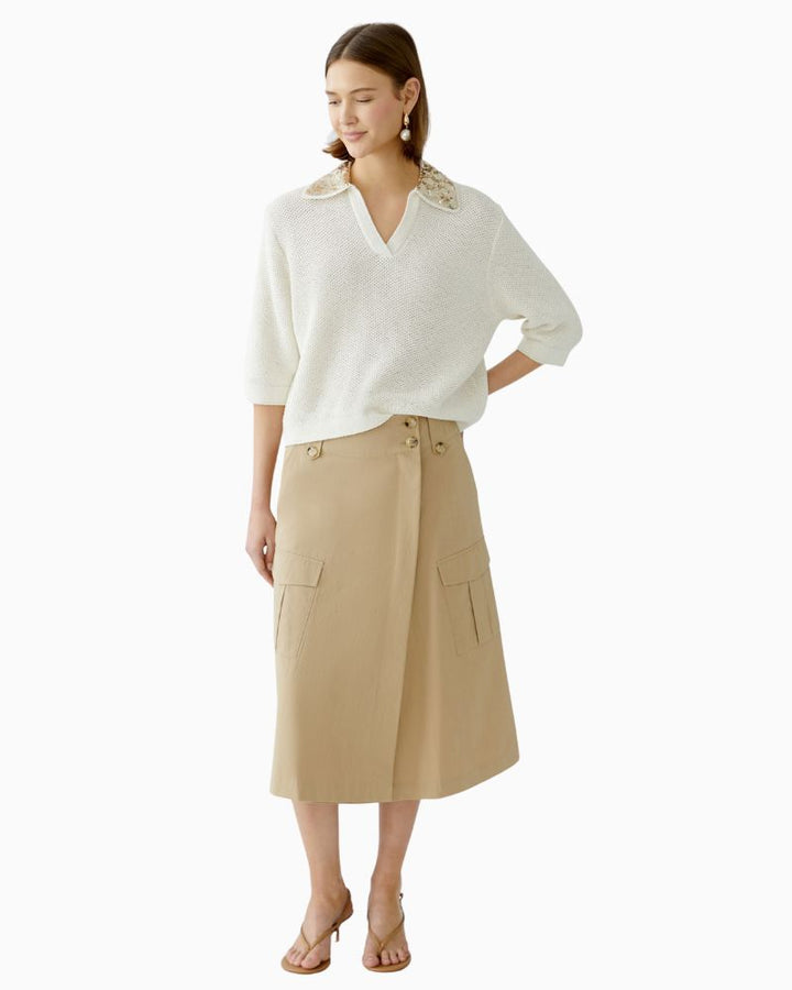 Oui - Midi Skirt