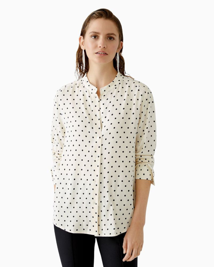 Oui - Polka Dot Blouse 