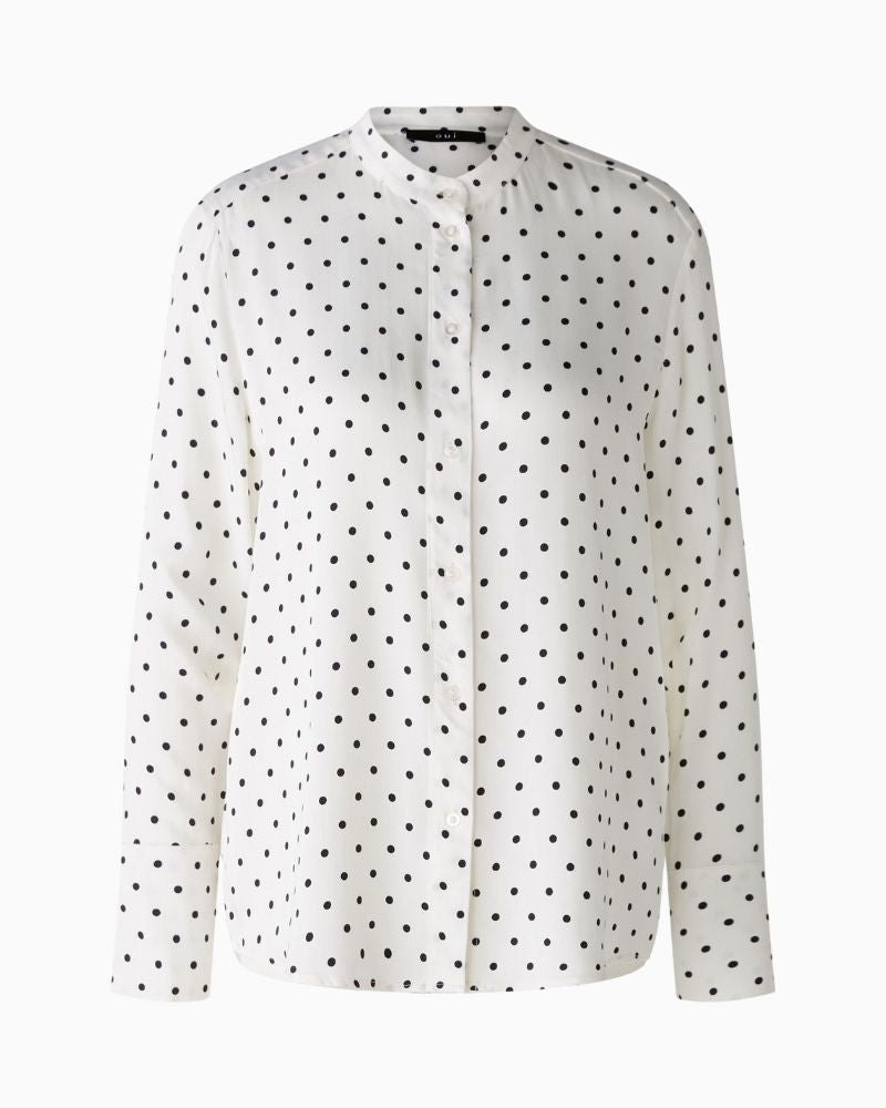 Oui - Polka Dot Blouse 