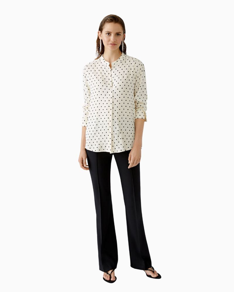 Oui - Polka Dot Blouse 