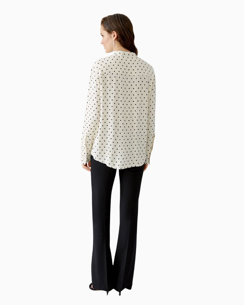 Oui - Polka Dot Blouse 