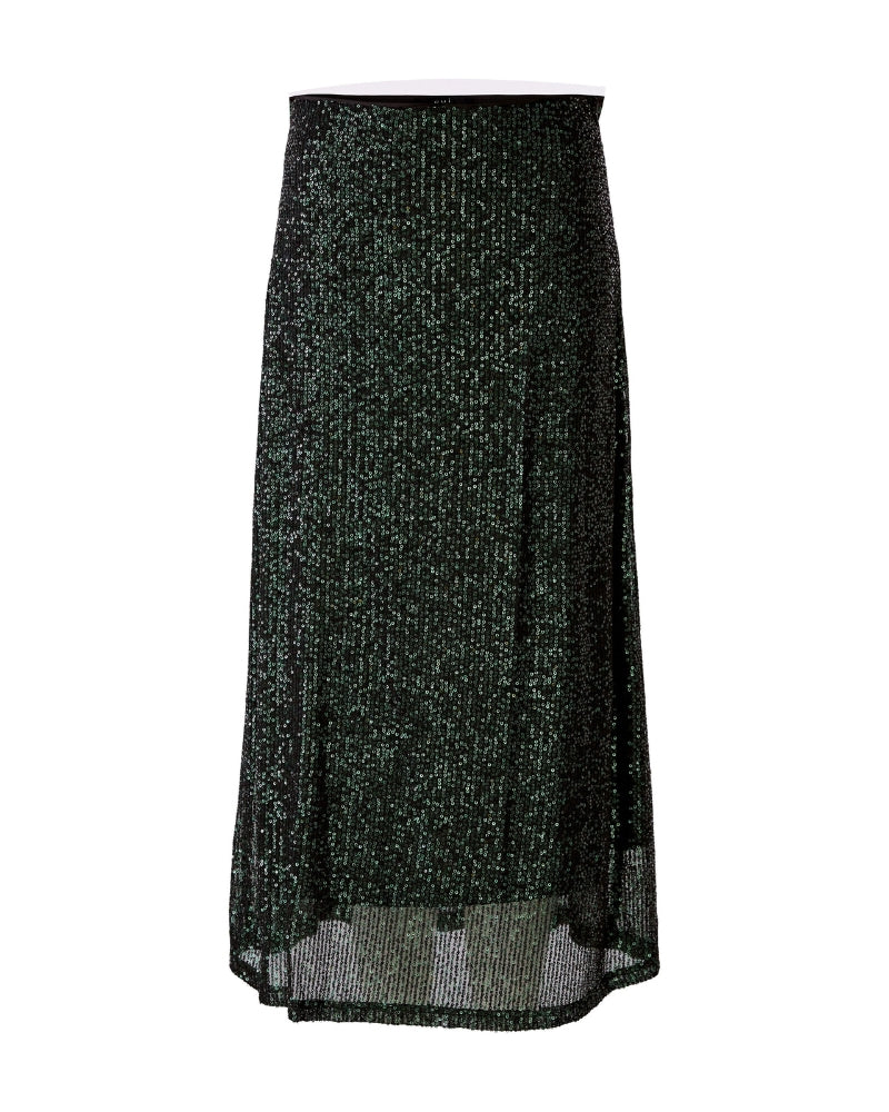 Oui - SEQUIN MIDI SKIRT