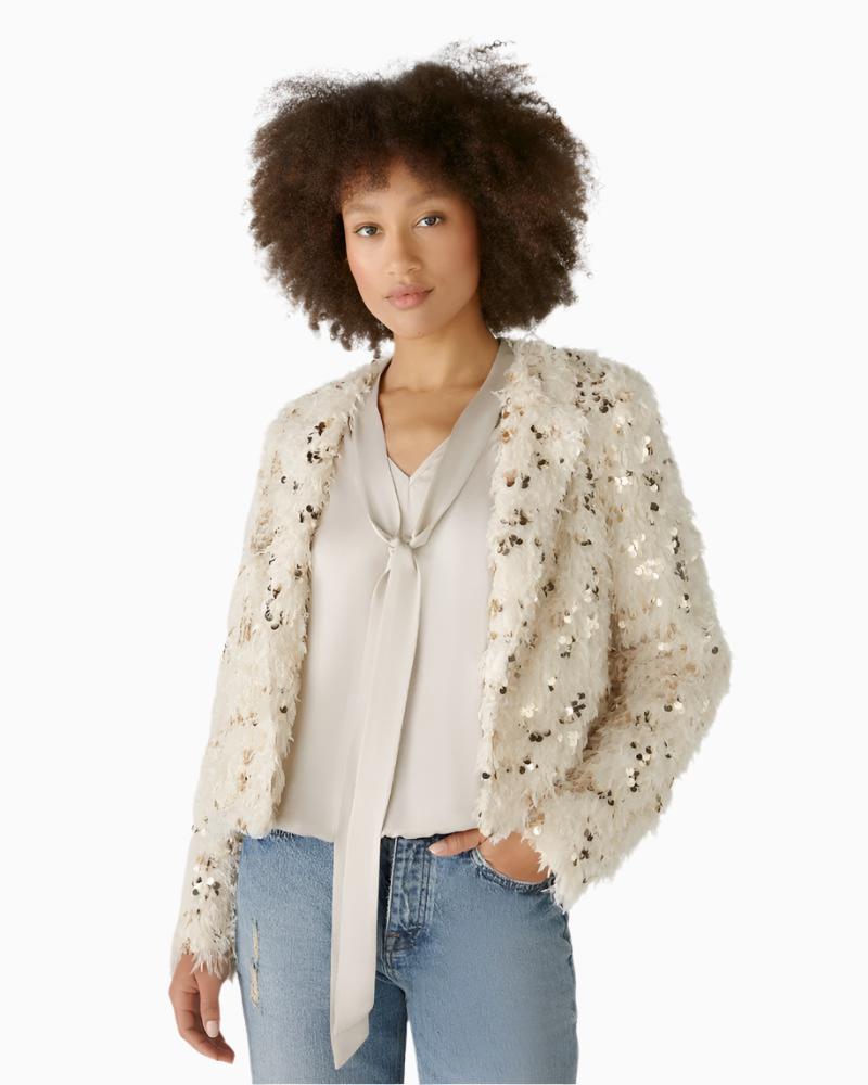 Oui - Sequin Jacket 