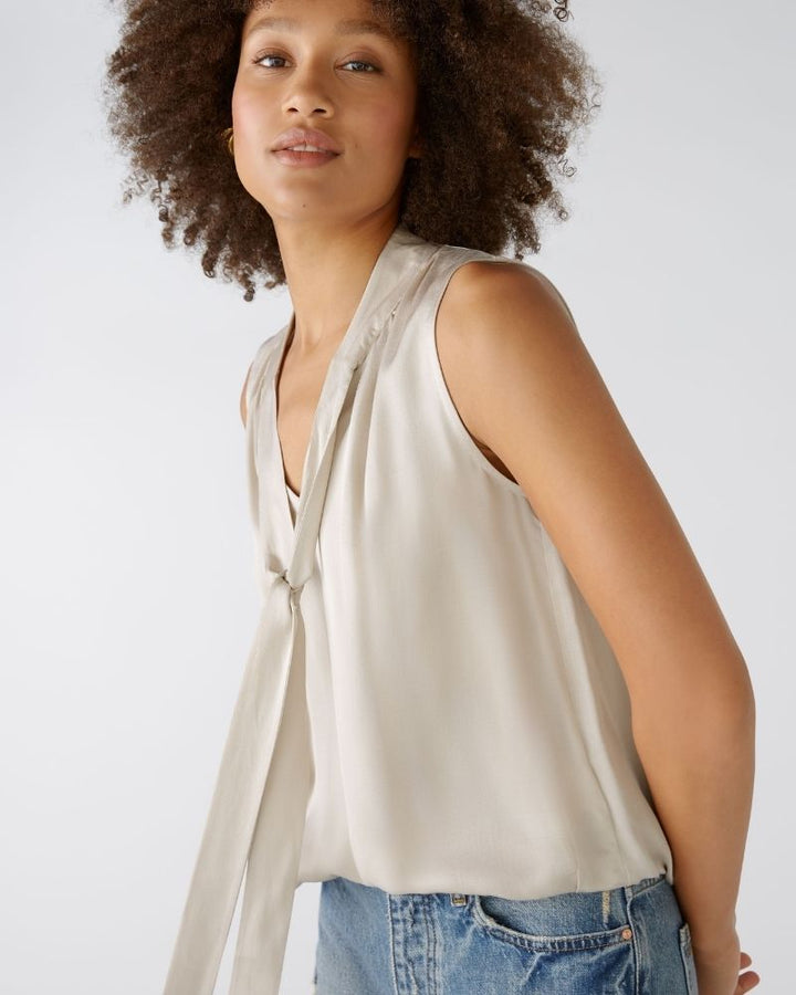 Oui - Sleeveless Blouse 